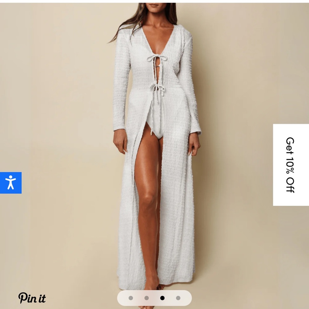 Elegant White Maxi Dress